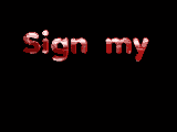 Sign my guestbook